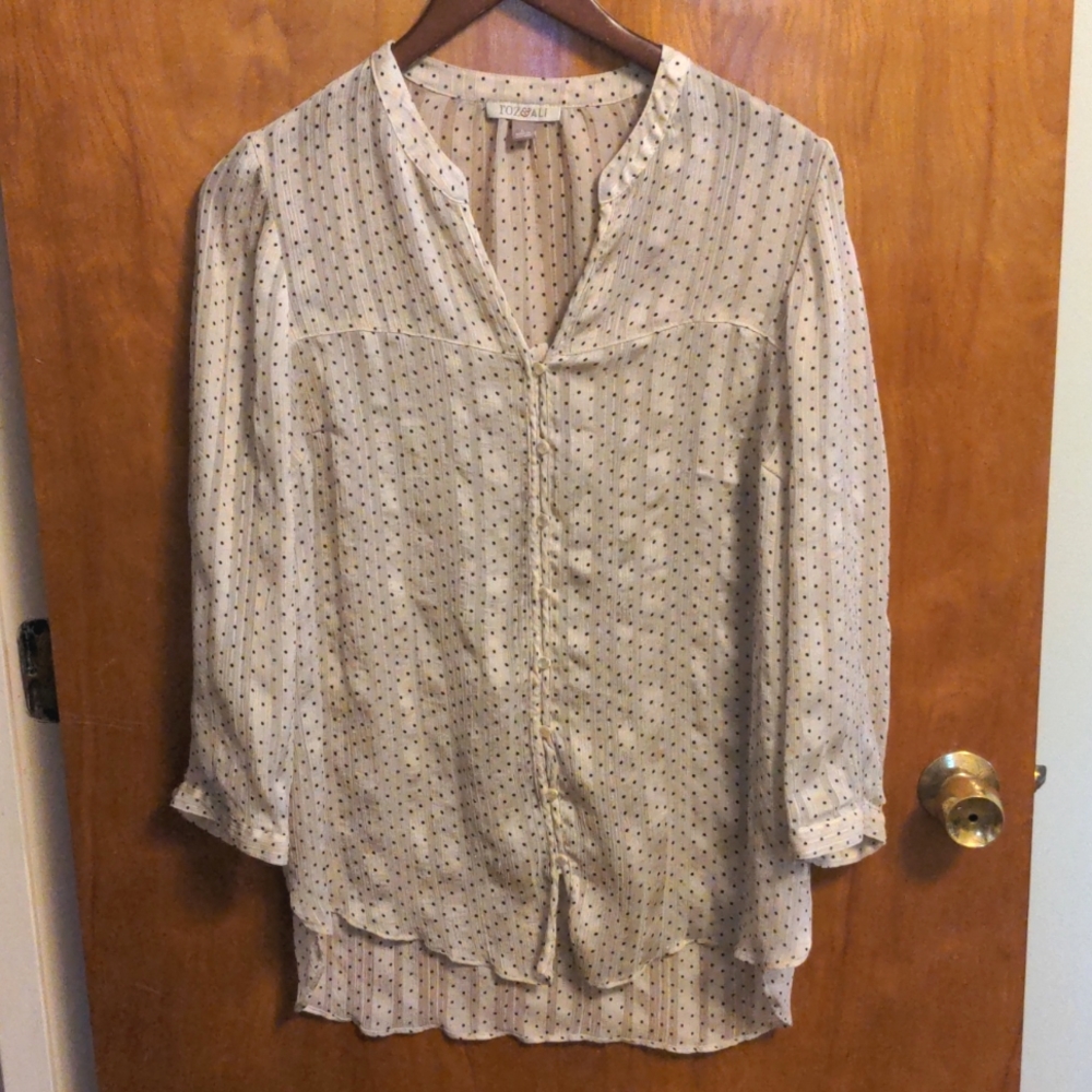 Shear blouse